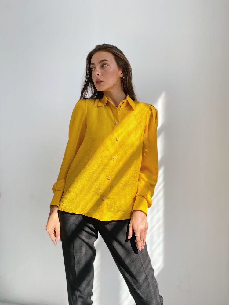 Блуза женская желтого цвета